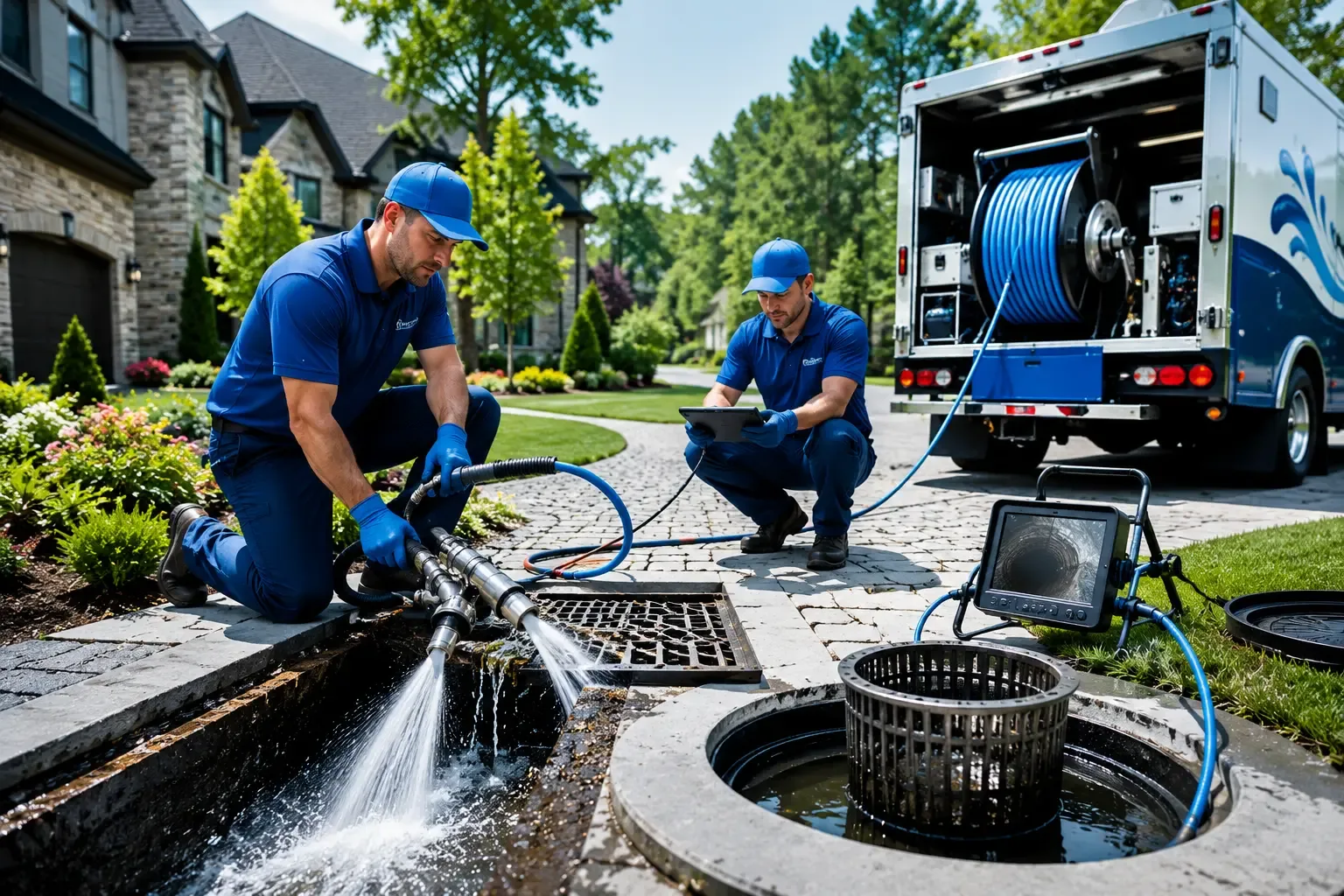 Local outdoor drain cleaning professionals in Wauseon, OH